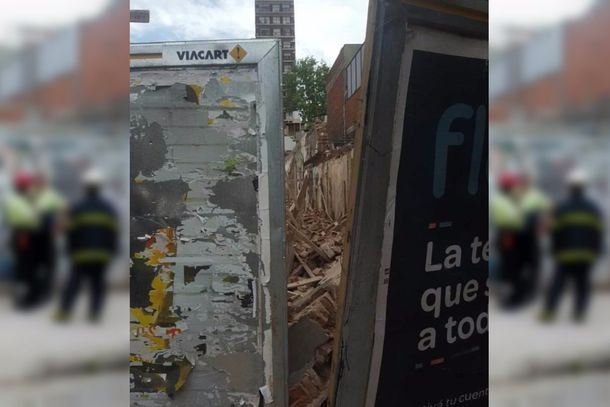 Se derrumbó una obra en construcción en Villa Crespo: hay dos muertos