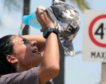 Calor extremo en parte del país.