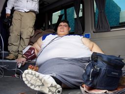 El hombre más gordo del mundo empezó su tratamiento. El hombre más gordo del mundo empezó su tratamiento.