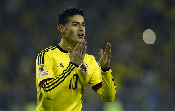 Todas las fotos del duelo entre Brasil y Colombia