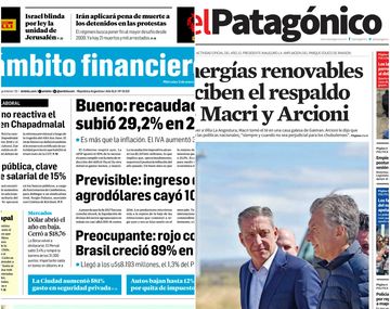 Tapas de diarios del miércoles 3 de enero de 2018