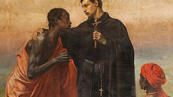 San Pedro Claver bautizó miles de esclavos que pasaban por Cartagena. San Pedro Claver bautizó miles de esclavos que pasaban por Cartagena.