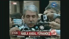 asi fue el primer contacto con periodistas de anibal fernandez como jefe de gabinente: mira el video asi fue el primer contacto con periodistas de anibal fernandez como jefe de gabinente: mira el video