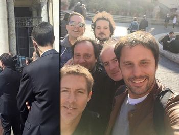 El clan Suar visitó al papa Francisco en el Vaticano