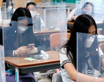 Coronavirus: así son las aulas de Corea del Sur tras las reapertura de los colegios