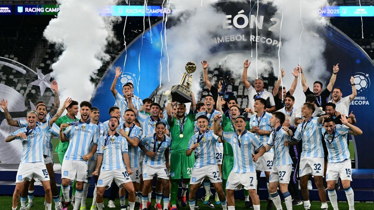 Racing venció a Botafogo en Brasil, cerró una serie con goleada y se quedó con la Recopa Sudamericana