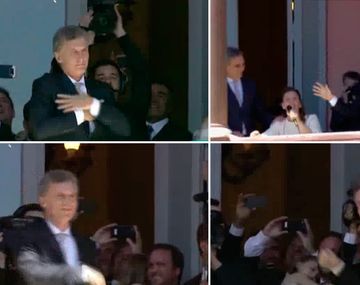 VIDEO: los primeros pasos de baile de Macri como presidente de la Nación