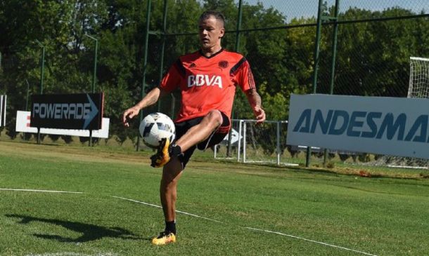 DAlessandro tuvo su primer entrenamiento en River