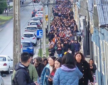 Así se activó el alerta por tsunami en el sur de Chile