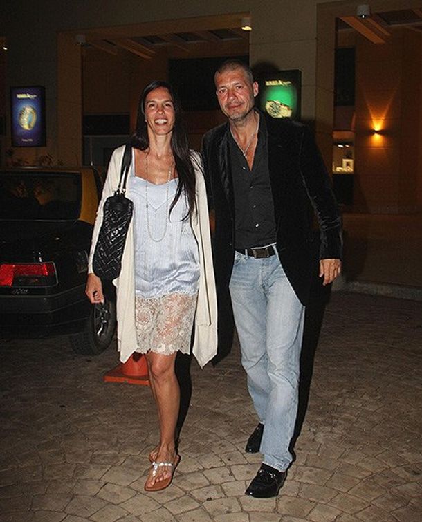 Tinelli y Paula Robles