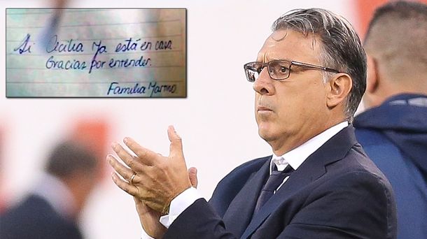 Ya está en casa, el mensaje de la familia Martino desde Rosario
