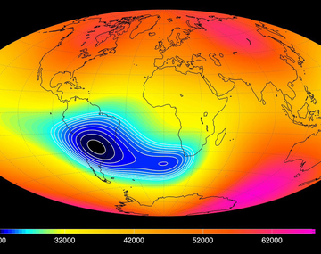 La anomalía magnética que afectaría a la Argentina