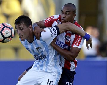 Leandro González ante Junior en Cartagena