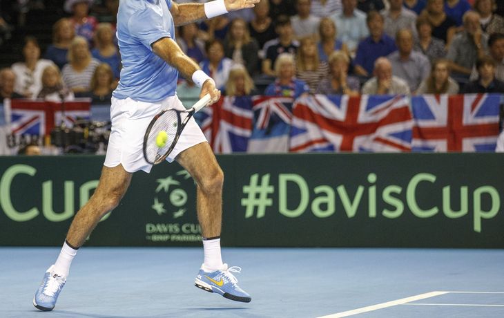 Juan Martín Del Potro debuta ante John Isner en el ATP de Estocolmo.