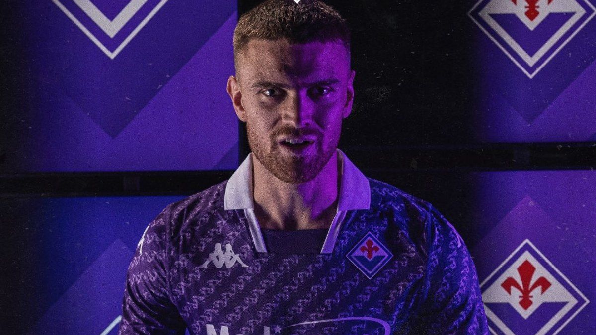 Lucas Beltrán fue presentando en Fiorentina