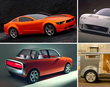 Los 12 modelos futuristas que desarrolló Ford