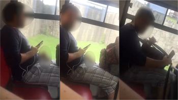 Escrachó a un hombre que se masturbó con ella en el colectivo Escrachó a un hombre que se masturbó con ella en el colectivo