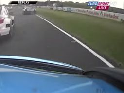 piloto evito un accidente a 200km/h piloto evito un accidente a 200km/h