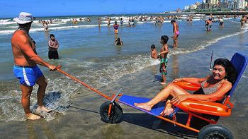Sillas anfibias para las playas en la Costa Sillas anfibias para las playas en la Costa