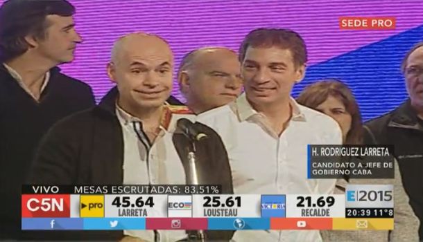 Larreta festeja: Estamos orgullosos, les pido que nos sigan acompañando