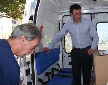 El intendente de 25 de Mayo, Hernán Ralinqueo