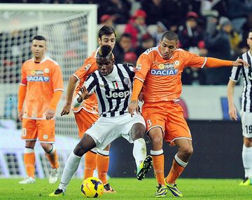 Juventus le ganó al Udinese y sigue como único puntero