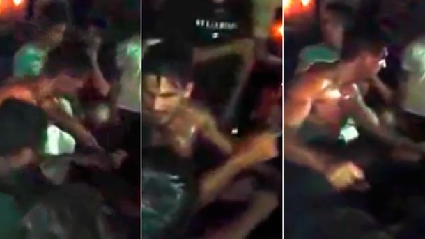 El video de Pablo Matera a las piñas en un boliche de Pilar