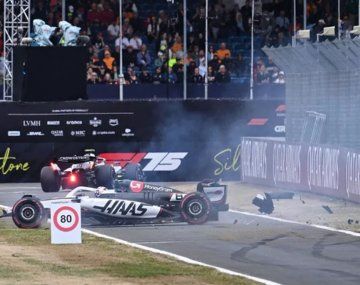Dura sanción a Bearman por chocar bajo bandera roja en Silverstone