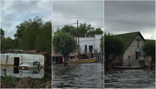 El agua tapó a Villa Paranacito y preocupa su recuperación