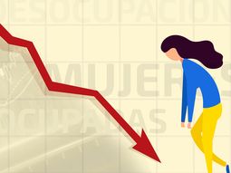 Nueve de cada diez personas que salieron a buscar trabajo fueron mujeres
