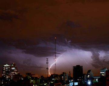 Alerta por lluvias y tormentas en Capital y provincia de Buenos Aires