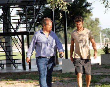 Pablo Aimar sorprendió a los juveniles en Río Cuarto