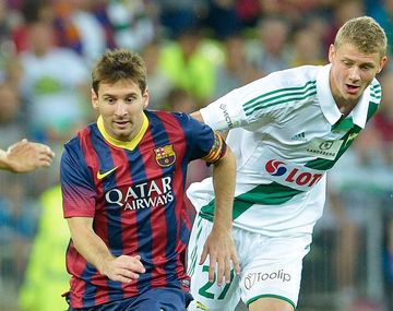 Un gol de Messi en el debut de Neymar en el Barcelona