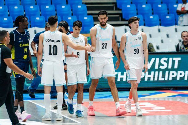 En un final agónico, Argentina venció a Colombia y avanzó a los cuartos de final de la AmeriCup