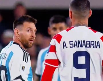Habló el jugador paraguayo que escupió a Messi: qué dijo