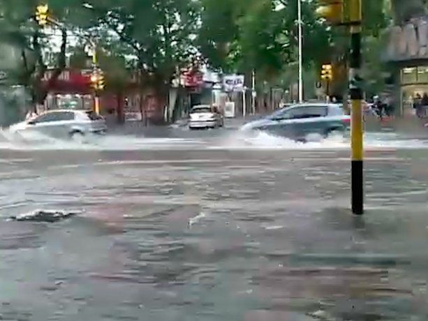 VIDEO: Impresionante inundación en la provincia de Mendoza