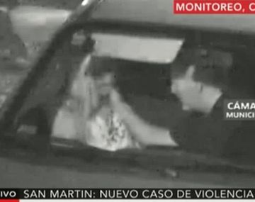 Trató de escapar luego de agredir a una mujer