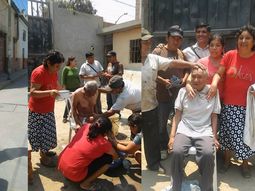 La transformación de un indigente en Perú