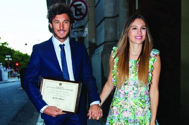 Pico Mónaco sorprendió a Pampta en el Día de la Mujer