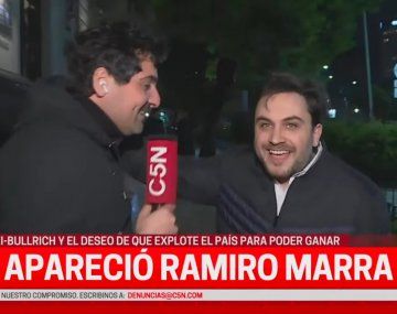 Apareció Marra: C5N lo encontró pero evadió todas las preguntas sobre la plataforma de Milei