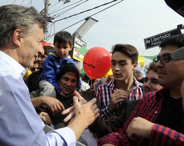 Macri encabezó el primer timbreo nacional del PRO en territorio bonaerense