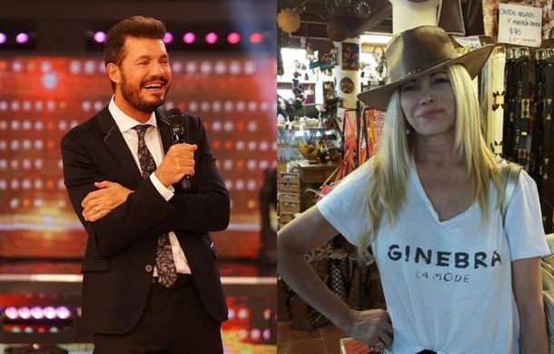 Marcelo Tinelli posó junto a su ex Soledad Aquino en la boda de Candelaria