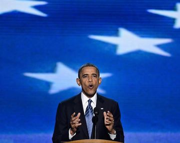 Obama aceptó su candidatura para la reelección