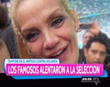 El llanto de Eliana Guercio tras las atajadas de Romero