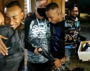 El festejo de cumpleaños de Sebastián Villa