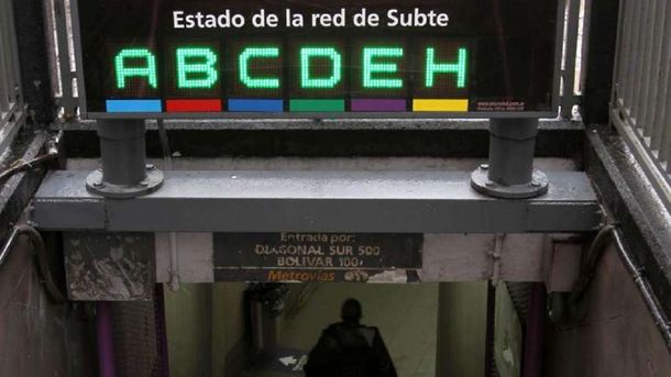 El subte funcionará con normalidad