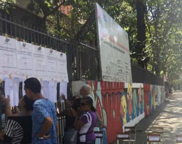 Escasos electores en las elecciones presidenciales de Venezuela.