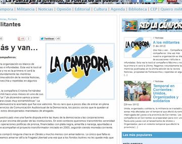 La Cámpora desmiente versiones de la revista Noticias