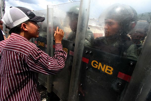 Violentos incidentes en la Toma de Venezuela