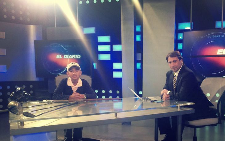 Tiene 10 años, vive en la Villa 31 y es un crack del golf